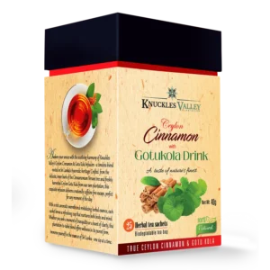Ceylon Cinnamon Gotu kola drink – 25 Luxury Tea Bags