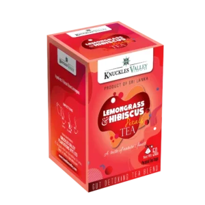 Ceylon Lemongrass & Hibiscus Tea– 25 Pyramid Bags