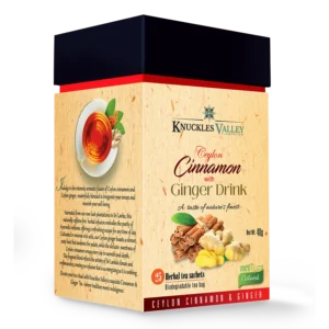 Ceylon Cinnamon with Ginger – 25 Luxury Tea Bags