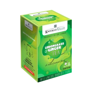 Ceylon Lemongrass & Ginger tea – 25 Pyramid Tea Bags
