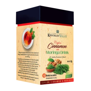 Ceylon Cinnamon with moringa – 25 Luxury Tea Bags